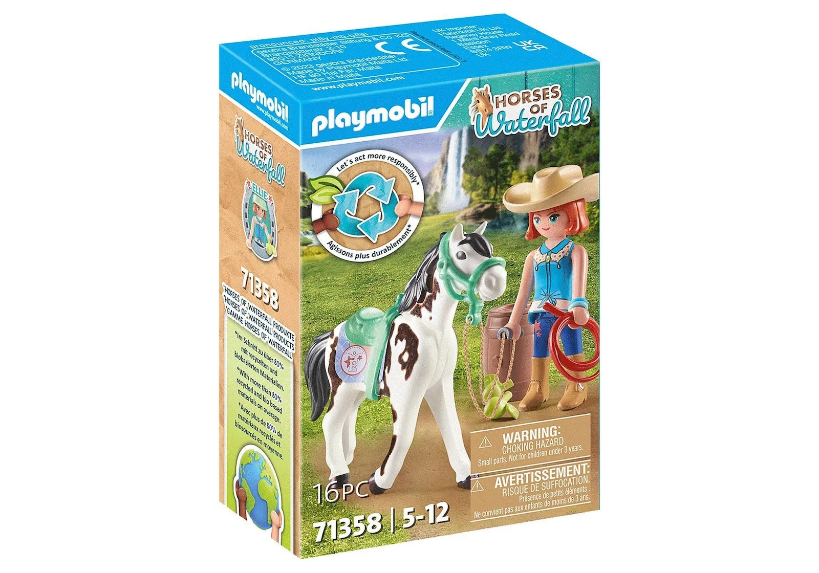 Playmobil Horses Of Waterfall Η Ellie Με Το Άλογo Sawdust για 5-12 ετών 71358 - Image 1