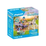 Playmobil Horses Of Waterfall Άλογο Με Άμαξα για 4-10 ετών 71496