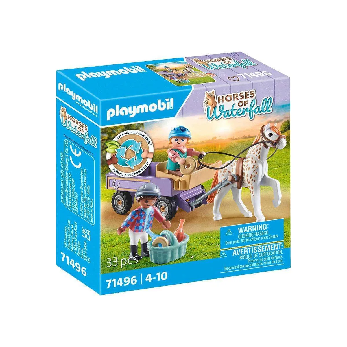 20240819155458_playmobil_horses_of_waterfall_alogo_me_amaxa_gia_4_10_eton_71496.jpeg Playmobil Horses Of Waterfall Άλογο Με Άμαξα για 4-10 ετών 71496 - Image 1