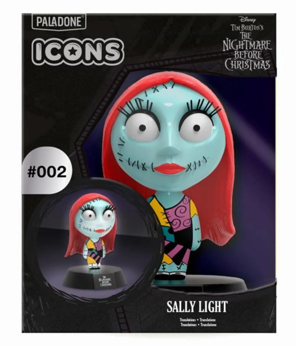 Paladone Παιδικό Διακοσμητικό Φωτιστικό Nightmare Before Christmas Πολύχρωμο 11x8x11εκ. PP12504NBC Sally Icon - Image 1