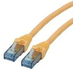 Roline U/UTP Cat.6a (Gigabit) Καλώδιο Δικτύου Ethernet 2m Κίτρινο 21.15.2722