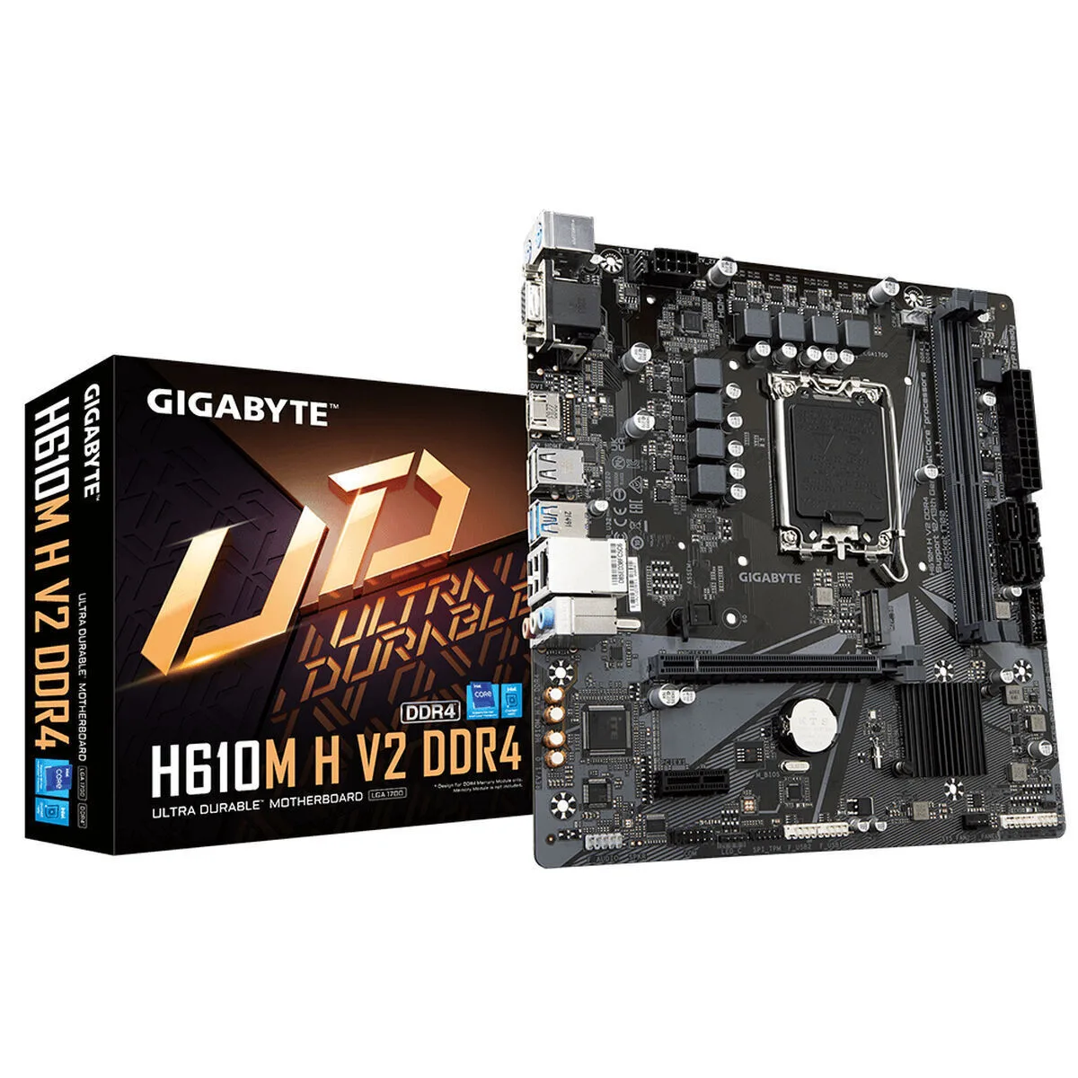 20240821142423_gigabyte_h610m_h_v2_ddr4_rev_1_0_motherboard_micro_atx_me_intel_1700_socket.jpeg Gigabyte H610M H V2 DDR4 rev. 1.0 Motherboard Micro ATX με Intel 1700 Socket - Image 1