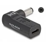 DeLock Βύσμα για Φορτιστή USB-C σε 5.5x2.1mm 90°