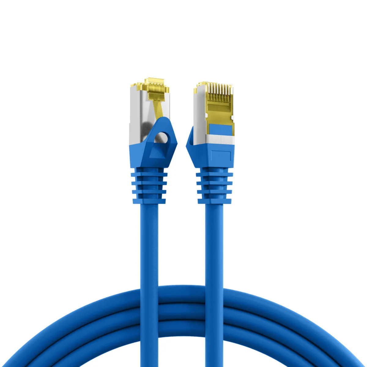 EFB S/FTP Cat.6a (Gigabit) Καλώδιο Δικτύου Ethernet 10m Μπλε MK7001.10ΒL - Image 1