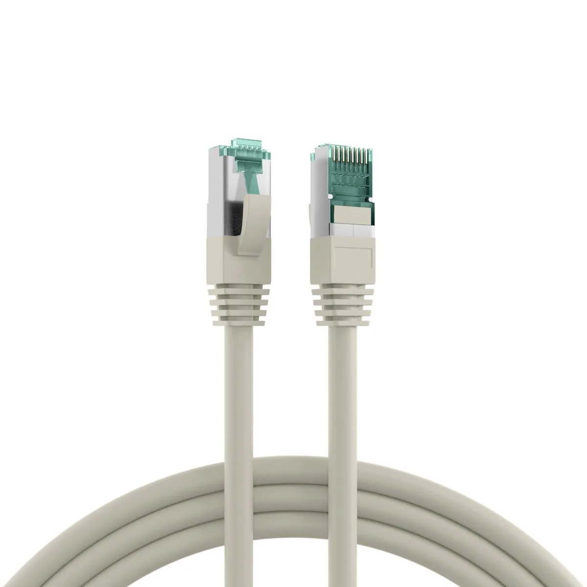 EFB S/FTP Cat.6a (Gigabit) Καλώδιο Δικτύου Ethernet χωρίς ακροδέκτες 50m Λευκό MK6001.50G - Image 1