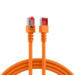 EFB S/FTP Cat.6 (Gigabit) Καλώδιο Δικτύου Ethernet 0.15m Πορτοκαλί K5516.0,15