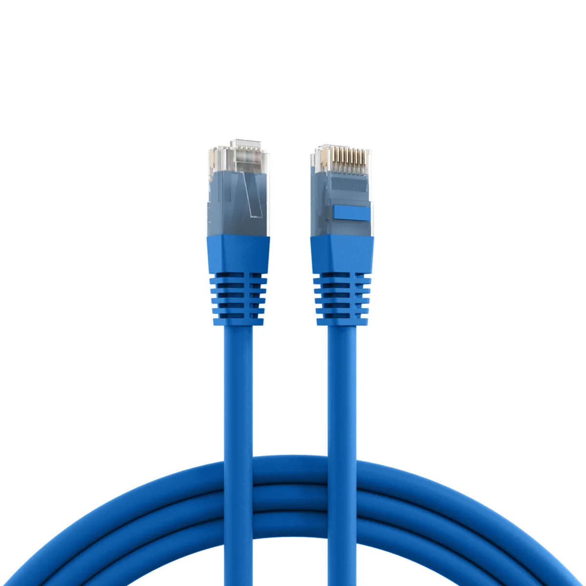 EFB U/UTP Cat.6 (Gigabit) Καλώδιο Δικτύου Ethernet 1m Μπλε K8100BL.1 - Image 1