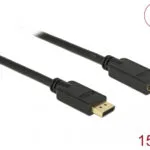 DeLock Cable DisplayPort male - DisplayPort female 10m (84908)