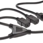 Digitus IEC C14 - IEC C13 Cable 1.7m Μαύρο AK-440400-017-S