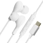 Wired Usb-c Earphones Magnetic Remote Control 4smarts White