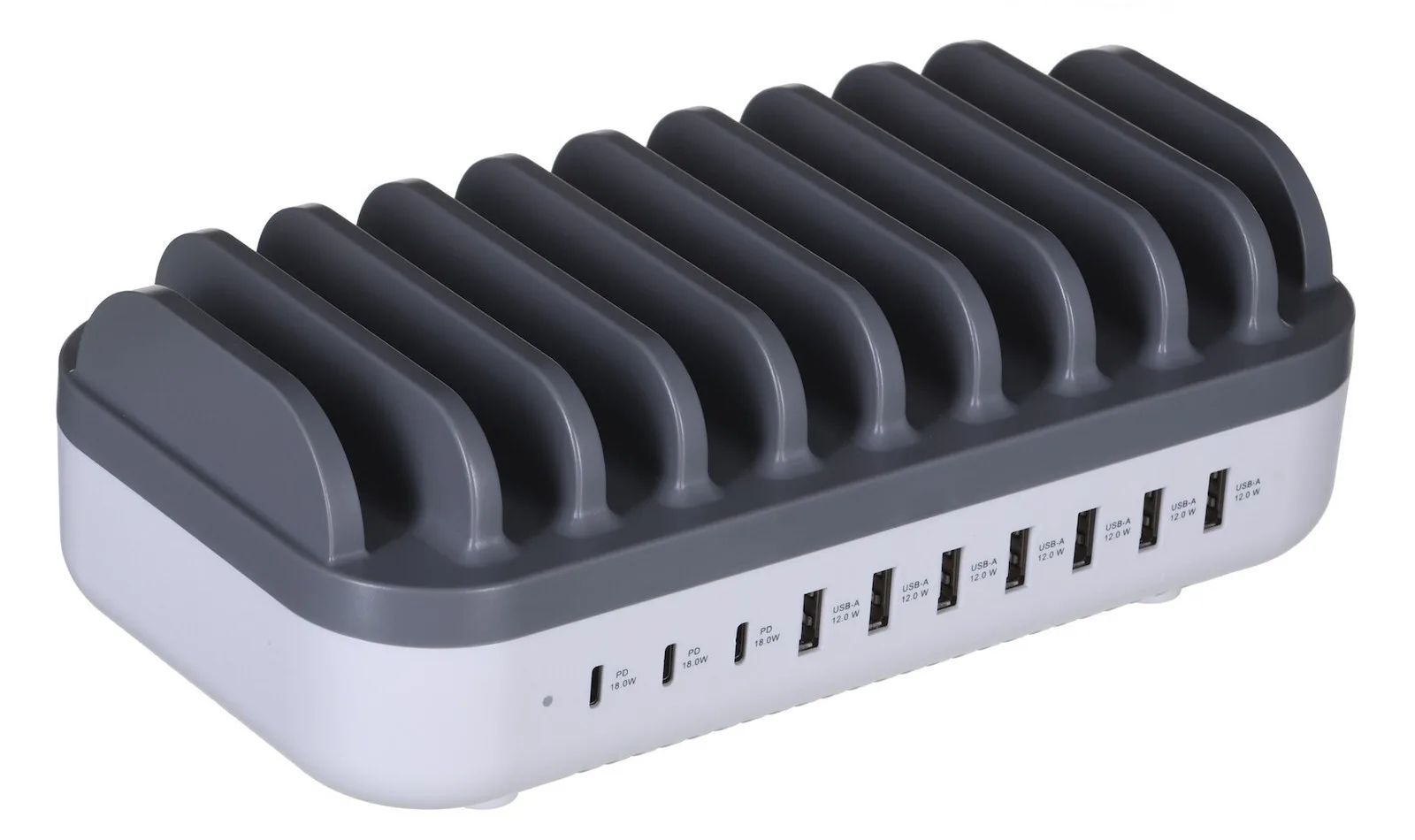 20240902164021_manhattan_vasi_fortisis_me_7_thyres_usb_a_kai_3_thyres_usb_c_120w_se_leyko_chroma.jpeg Manhattan Βάση Φόρτισης με 7 Θύρες USB-A και 3 Θύρες USB-C 120W σε Λευκό χρώμα (180856) - Image 1