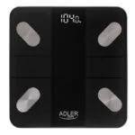 Adler Ψηφιακή Ζυγαριά 180kg Μαύρη AD 8186