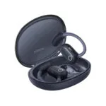 Baseus Eli Sport 1 PM20A Open Ear Bluetooth Handsfree Ακουστικά με Αντοχή στον Ιδρώτα και Θήκη Φόρτισης Μαύρα