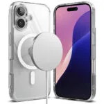 Ringke Iphone 16 Fusion Σκληρή Θήκη Πλαίσιο Σιλικόνης Magsafe Διάφανη