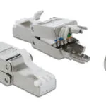 DeLock Βύσμα RJ-45 Ασημί (86477)