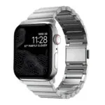 Nomad Strap V2 Λουράκι Ανοξείδωτο Ατσάλι Ασημί (Apple Watch Series 3, 4, 5, 6, SE) NM1A4HSXS0