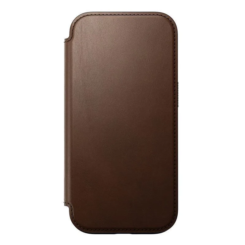 20240918151435_nomad_leather_folio_case_magsafe_compatible_iphone_16_pro_brown.jpeg Nomad Leather Folio Case Magsafe Compatible Iphone 16 Pro Brown - Image 1