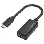 HAMA Μετατροπέας USB-C male σε HDMI female 1τμχ 00200315