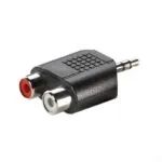 Roline 11.99.4441 Μετατροπέας 3.5mm male σε RCA 2x female 1τμχ