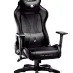 Diablo X-Horn 2.0 King Καρέκλα Gaming Δερματίνης με Ρυθμιζόμενα Μπράτσα Μαύρη