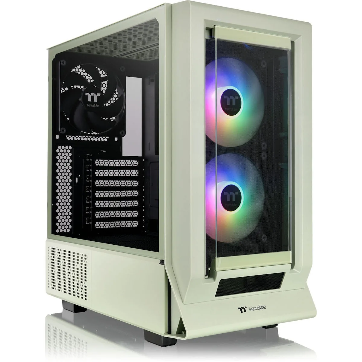 20240919121514_thermaltake_ceres_350_mx_gaming_midi_tower_kouti_ypologisti_me_plaino_parathyro_kai_rgb_fotismo_matcha_green.jpeg Thermaltake Ceres 350 MX Gaming Midi Tower Κουτί Υπολογιστή με Πλαϊνό Παράθυρο και RGB Φωτισμό Matcha Green - Image 1