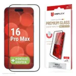 Displex Full Face Tempered Glass Μαύρο (iPhone 17 Pro Max / iPhone 16 Pro Max) 01998