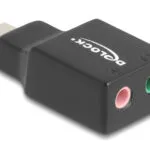 DeLock Εξωτερική USB-C Κάρτα Ήχου 2.0 67128