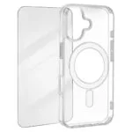 4smarts Magsafe Case Iphone 16 Shockproof 9h Tempered Glass Transparent