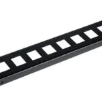 Equip Patch Panel Keystone για Rack 1U 10" Μαύρο EZKP-10-B