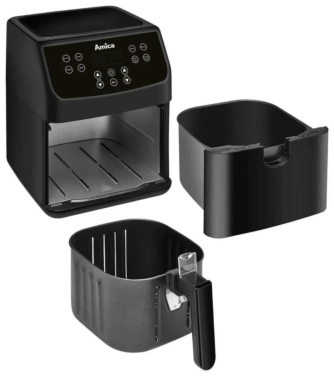 20241001122912_amica_1193429_air_fryer_6_8lt_mayro.jpeg Amica Air Fryer 6.8lt Μαύρο 1193429 - Image 1