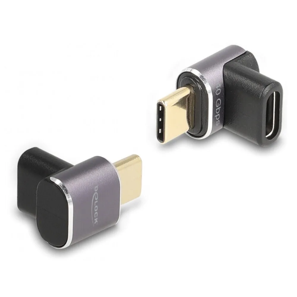 DeLock Μετατροπέας USB-C male σε USB-C female Γκρι 1τμχ 60059 - Image 1
