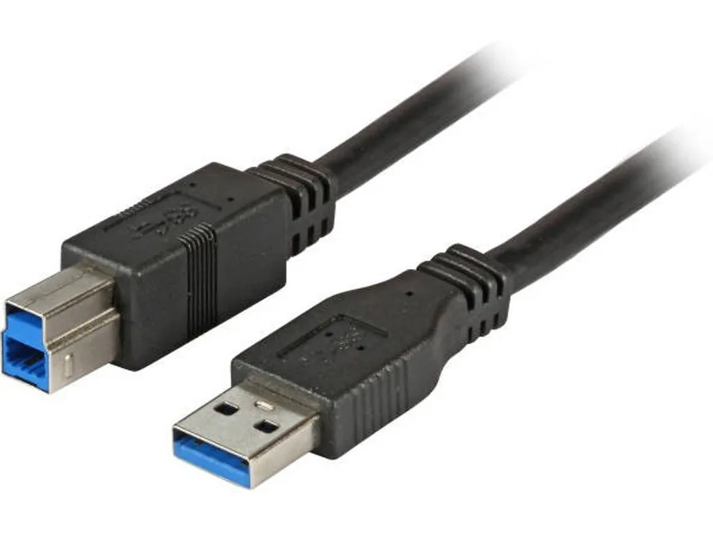 EFB USB 3.0 Cable USB-A male - USB-B male 1.8m (K5236.1,8) - Image 1