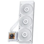 Lian Li Hydroshift LCD AIO Υδρόψυξη AIO CPU με 3 Ανεμιστήρες 120mm Λευκή