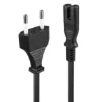 Lindy Euro - IEC C7 Cable 2m Μαύρο 30421