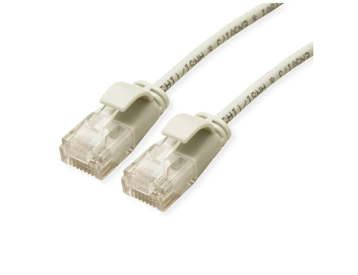 Roline U/UTP Cat.6a (Gigabit) Καλώδιο Δικτύου Ethernet 0.15m Γκρι 21.15.3900 - Image 1