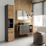 Bathroom Column Sara S30 Anthracite Artisan