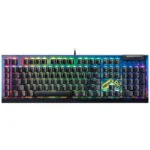 Razer Blackwidow V4 X Gaming Μηχανικό Πληκτρολόγιο με Razer Yellow διακόπτες και RGB φωτισμό (Αγγλικό US) Fortnite + Skin