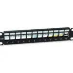 Equip Patch Panel Keystone για Rack 1U 10" cat6a Μαύρο 769331