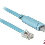 DeLock Καλώδιο USB-A male - RJ45 male 2m 64185 1τμχ