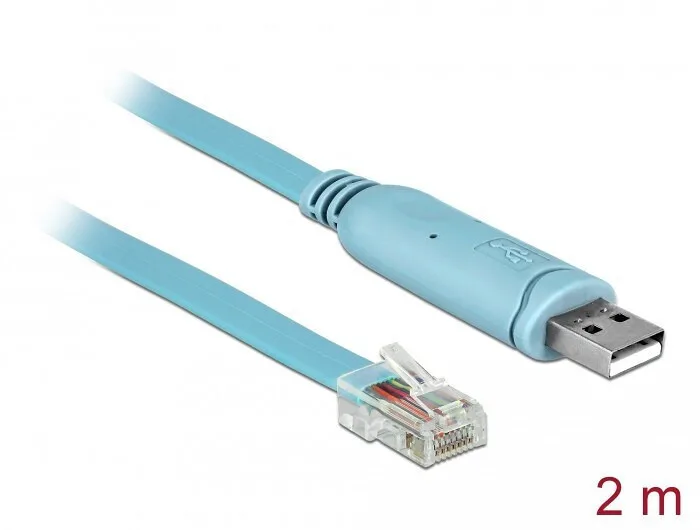 DeLock Καλώδιο USB-A male - RJ45 male 2m 64185 1τμχ - Image 1