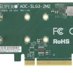 Supermicro Κάρτα PCIe σε θύρα M.2 (4104497)