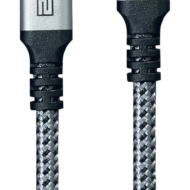 20241007130840_c2f8c704.jpeg 2GO USB 2.0 Cable USB-C male - USB-C 100W PD Ασημί 1.2m - Image 1