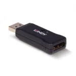 Lindy Edid Emulator Μετατροπέας DisplayPort male σε DisplayPort female 1τμχ