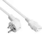 Good Connections Schuko - IEC C13 Cable 15m Λευκό