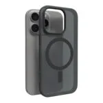 Puro Daylight Magsafe Silicone Case Iphone 16 Pro Black 8018417485398