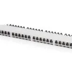 Digitus Patch Panel Shielded για Rack 0.5U 19" 48 Θυρών cat6a Γκρι DN-91624S-SL-EA-G