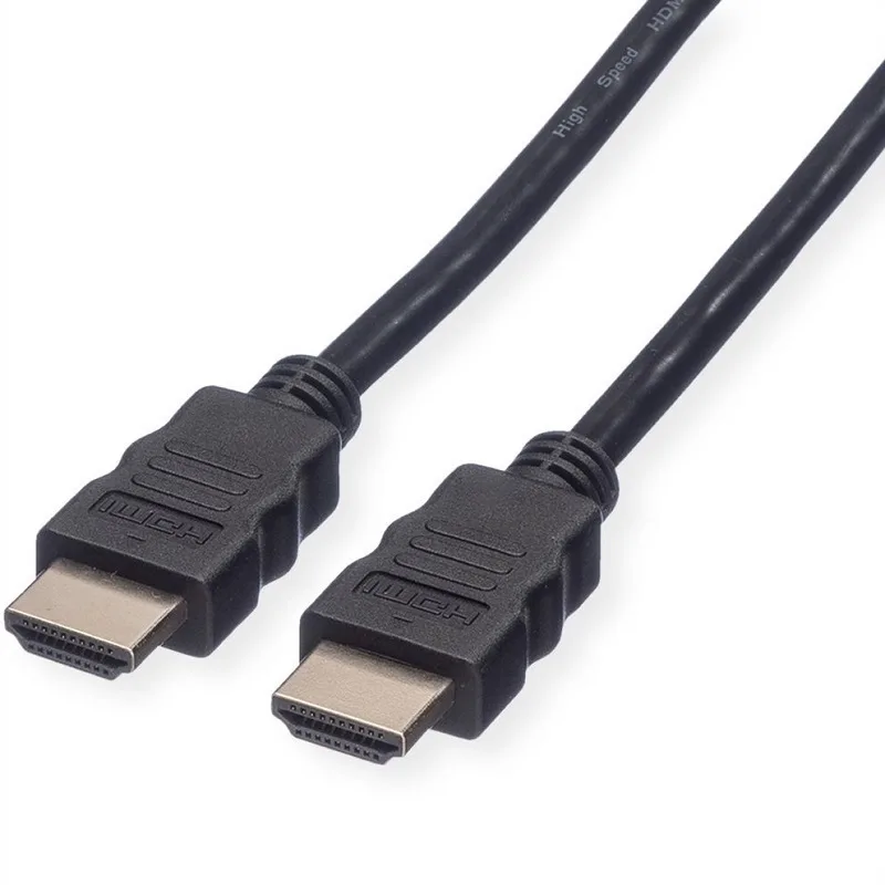 Roline HDMI 1.4 High Speed 1080p 120Hz Cable HDMI male - HDMI male 5m Μαύρο 11.04.5545-10 - Image 1