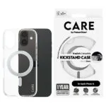 PanzerGlass Feature Kickstand Back Cover Πλαστικό Ασημί (iPhone 16) 1325
