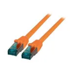 EFB S/FTP Cat.6a (Gigabit) Καλώδιο Δικτύου Ethernet 1.5m Πορτοκαλί MK6001.1,5O
