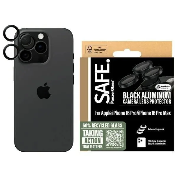 20241018144840_panzerglass_prostasia_kameras_tempered_glass_mayro_gia_to_iphone_16_pro_iphone_16_pro_max_safe95891.jpeg PanzerGlass Safe Προστασία Κάμερας Tempered Glass Μαύρο για το iPhone 16 Pro, iPhone 16 Pro Max SAFE95891 - Image 1